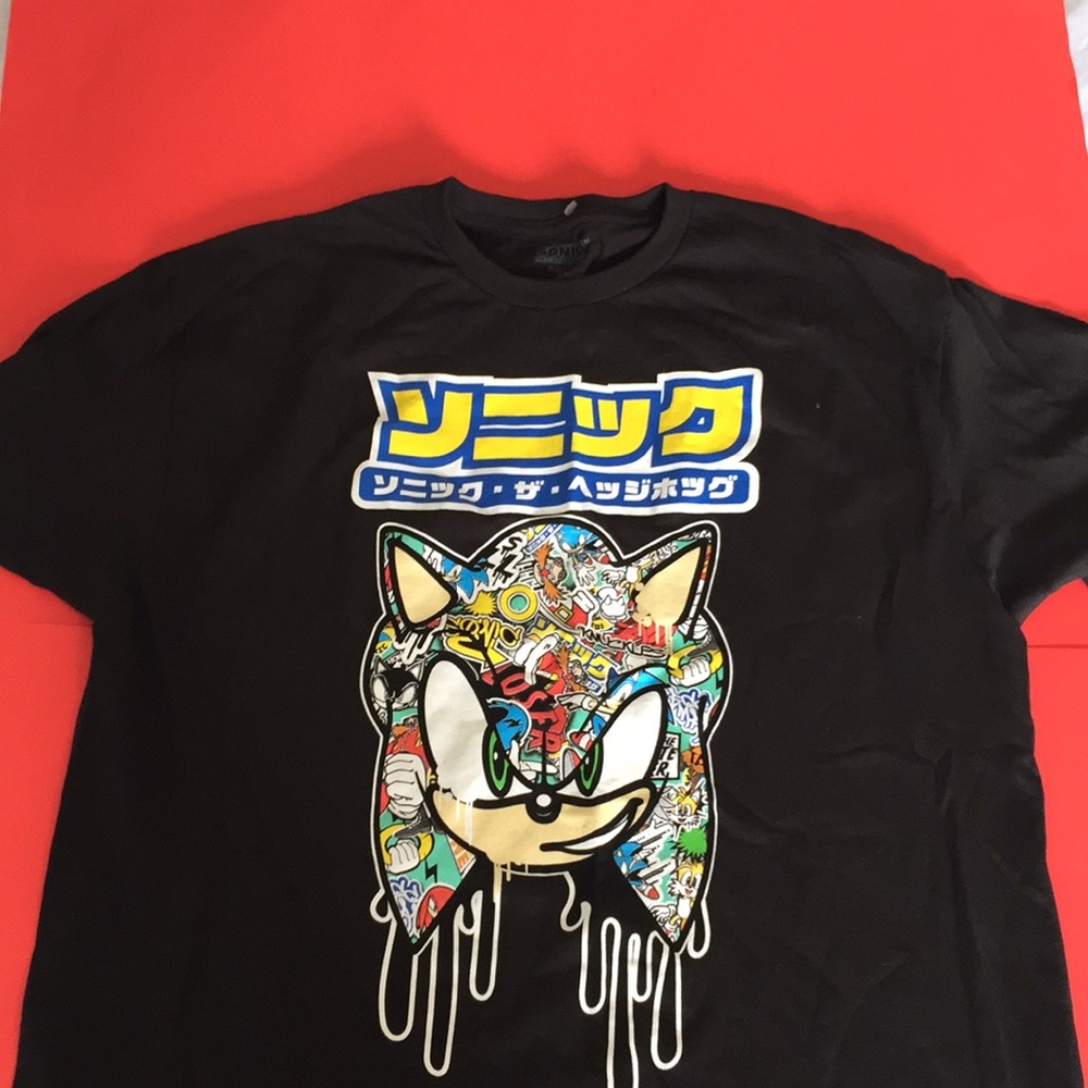 Sonic the Hedgehog Sega (Japan) t-shirt Black